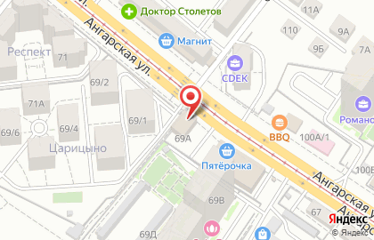 Частная Скорая помощь №1 в Волгограде на карте