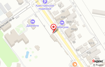 Гастроном в Краснодаре на карте