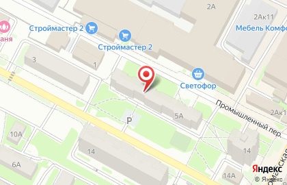 Альянс Строй на Комсомольской на карте