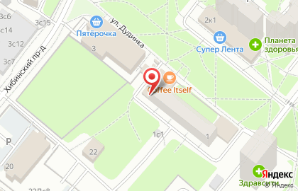 Парикмахерская в Москве на карте