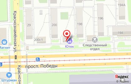 Магазин разливных напитков Пивной погребок в Курчатовском районе на карте
