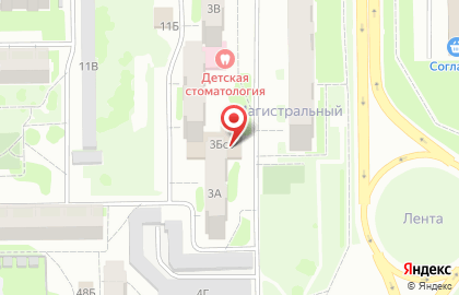 Управление по делам ГО и ЧС г. Тобольска на карте