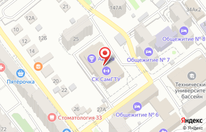 Танцевальная студия Шаг Вперед на улице Лукачёва на карте