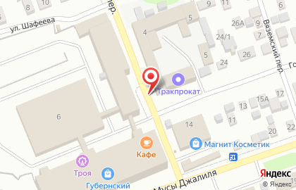 Хмельной дворик в Центральном районе на карте