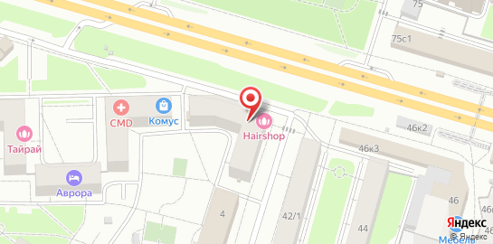 Ортопедический салон ОРТЕКА Рязанский проспект на карте