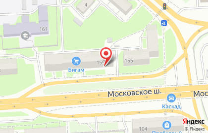 Служба пожарного мониторинга 52 на Московском шоссе на карте