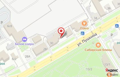Банкомат Вбрр на улице Пушкина на карте