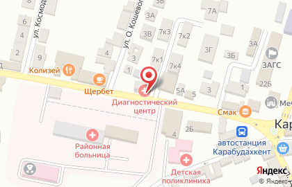 Диагностический центр Салаватовой А.С. в Махачкале на карте