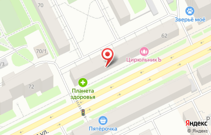 Магазин Красное & Белое в Сыктывкаре на карте