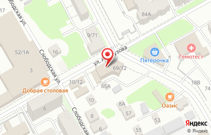 Авангард-Риэлт на Краснококшайской улице на карте