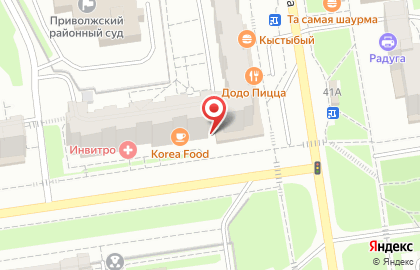 Магазин фастфудной продукции Мастер Пицца на улице Академика Парина на карте