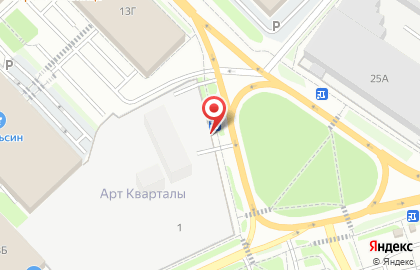 АЗС Старт на улице Грибоедова на карте