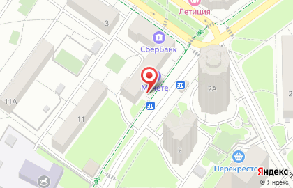 Винный супермаркет Ароматный мир на улице Победы на карте