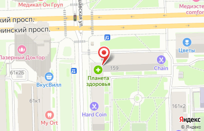 Ресторан доставки Суши шоп на Ленинском проспекте, 159 на карте