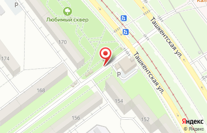 Киоск по продаже фруктов и овощей в Кировском районе на карте