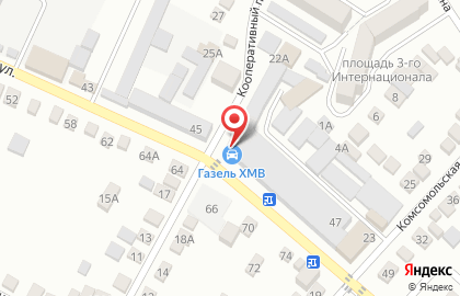 Газель КМВ на карте