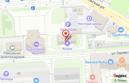 Аскон - Северо-запад на карте