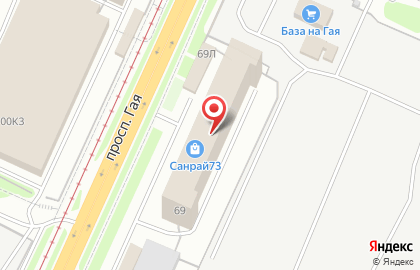 Супермаркет Светофор в Железнодорожном районе на карте