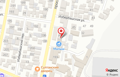 Магазин Веломир на проспекте Имама Шамиля на карте