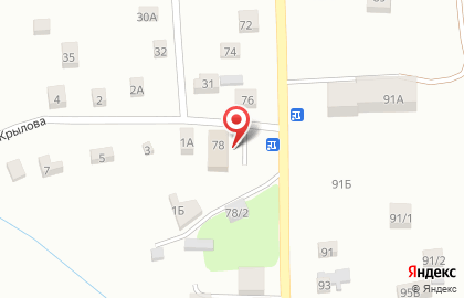 Продуктовый магазин в Томске на карте