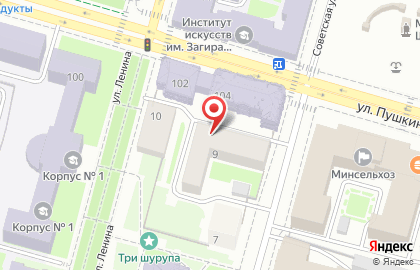 Средний специальный музыкальный колледж Интернат на Советской улице на карте