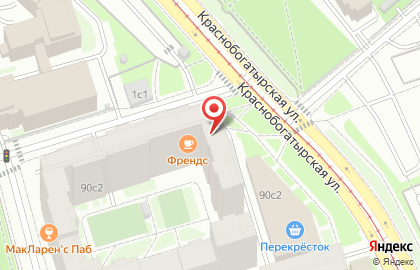 Агентство недвижимости Преображение на Краснобогатырской улице на карте