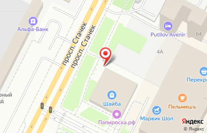 Такси. Санкт-Петербург. на карте