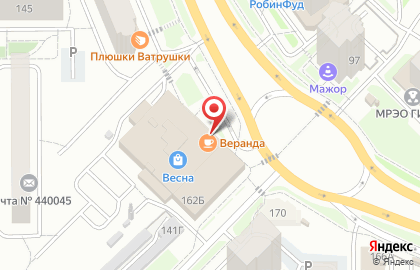 Мини-пекарня Тан Дыр в Октябрьском районе на карте