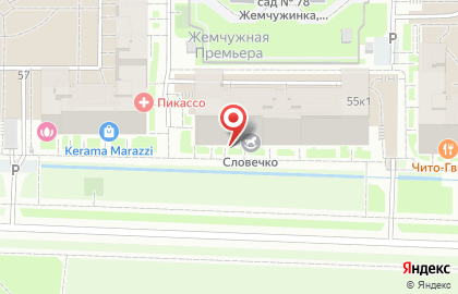 Компания по изготовлению печатей и штампов ПитерПринт в Красносельском районе на карте
