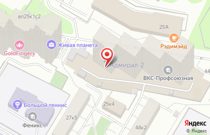 Шиномонтажная мастерская на Новочерёмушкинской улице на карте