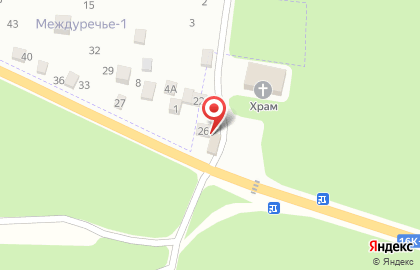 Продуктовый магазин Древхаус на карте