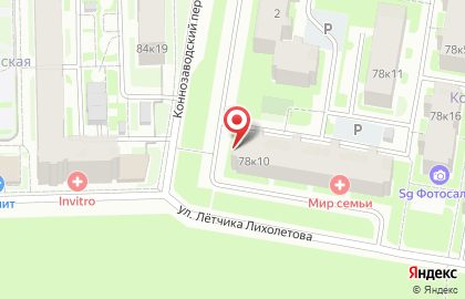 Магазин стройхозтоваров в Красносельском районе на карте