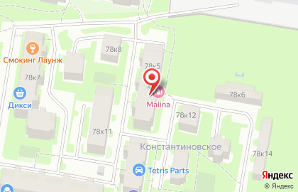Автошкола Армида на Петергофском шоссе на карте