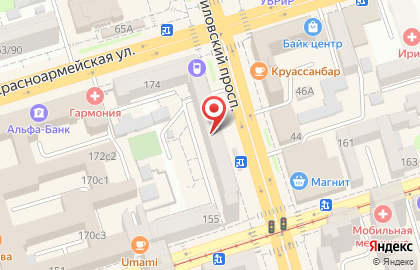 Юго-Западный банк Сбербанка России на Ворошиловском проспекте, 77 на карте