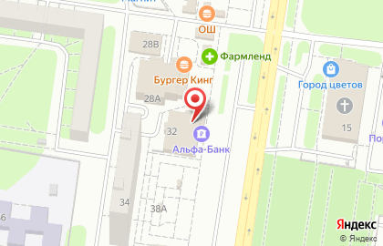 Банкомат АВТОВАЗБАНК, Автозаводский район на Революционной улице, 32 на карте