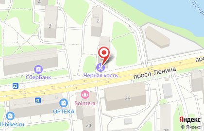 Кофейня Winners на Живописной улице на карте
