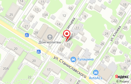 IT-компания Комплексные системы на улице Станиславского на карте