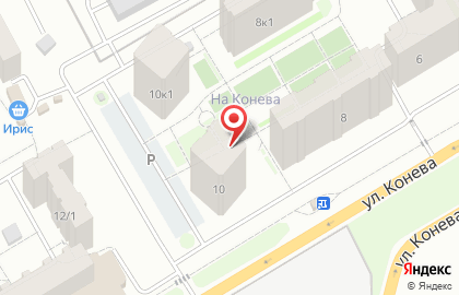 Садовый, микрорайон, ОАО ПИК на улице Конева на карте