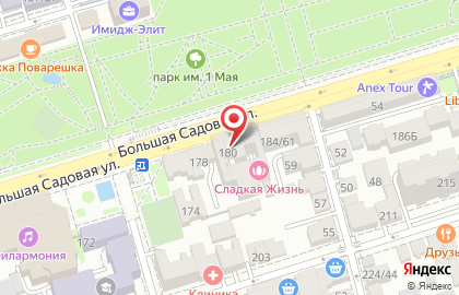 Магазин женской одежды Sodamoda в Кировском районе на карте