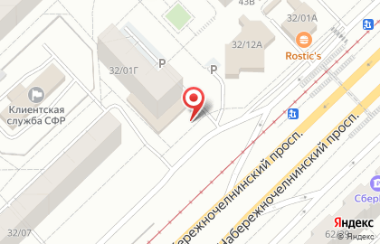 Юридическое агентство Юрсоветник на Набережночелнинском проспекте на карте