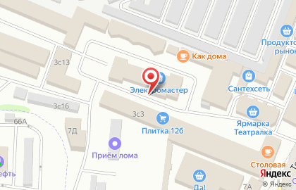 Торгово-производственная компания Экоокна на Театральной улице на карте