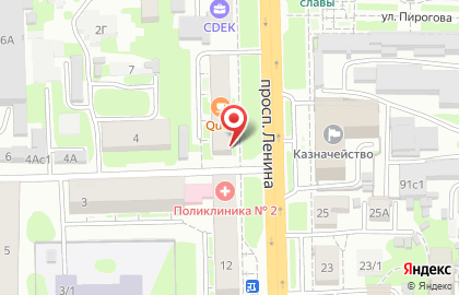 Магазин Чайная обитель на проспекте Ленина на карте
