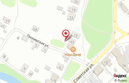 Банкомат на Советской улице на карте