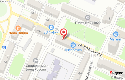 Центр фото и изготовления багетов ВМВ на улице Котовского на карте