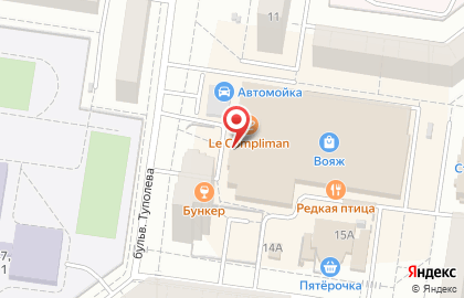 Магазин посуды Мир фарфора в Автозаводском районе на карте