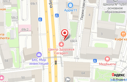 Винотека SimpleWine на метро Рижская на карте