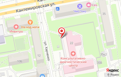 Компания Форсаж на Кантемировской улице на карте