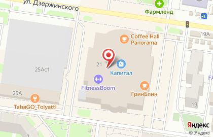 Subway на улице Дзержинского на карте
