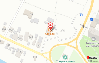 Кафе Grillage в Красноярске на карте