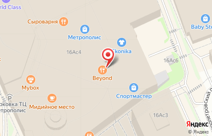 Магазин Mixit на Ленинградском шоссе на карте